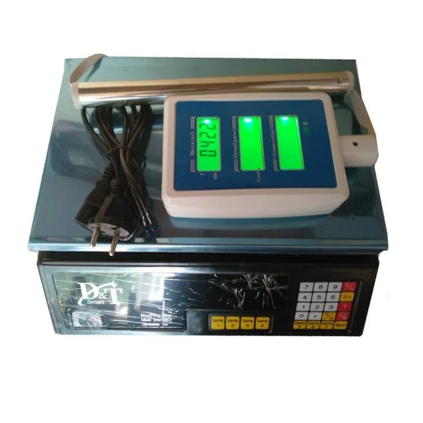 Торговые настольные электронные весы Smart DT-5053, до 40 кг 53023/3 фото
