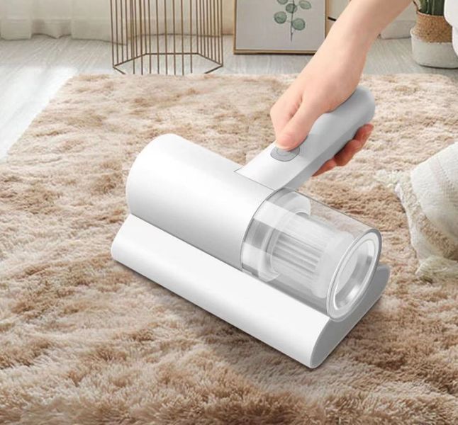 Пилосос для видалення кліщів MITE REMOVER Портативний бездротовий УФ-прилад для очищення матраців, подушок, іграшок, меблів від пилових кліщів 52910/5 фото
