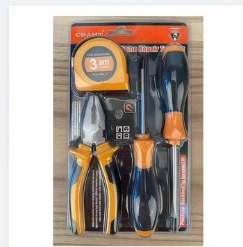 Набір інструментів для ремонту Tool Kit Set 13776-3 ∙ Міні-набір для ремонту та побутових робіт Tool Kit Set 13776-3 56555/5 фото