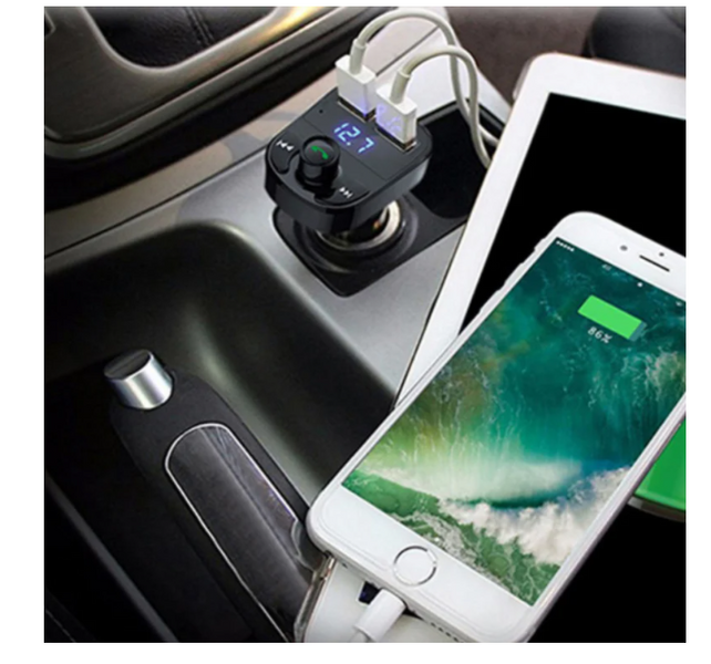 FM модулятор трансмиттер в авто Car X8 MP3 ∙ 2 USB разъема ∙ micro SD ∙ Bluetooth 51606/00 фото