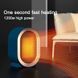 Портативный обогреватель, 1200W AIR HEATER &middot; Компактный настольный дуйчик &middot; Мини тепловентилятор с керамическим нагревателем / А 906-219 52592/10 фото 5