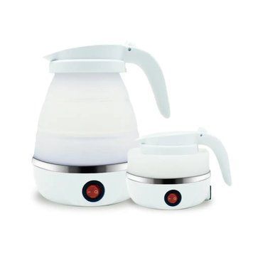 Складаний електрочайник Hoffmans 0,6L 600W HM-2546 &bull; Компактний та зручний чайник для дому та подорожей 55674/19 фото