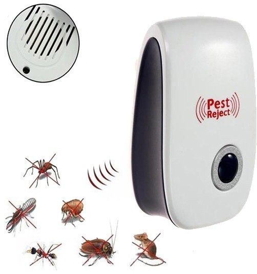 Електронний відлякувач комах та гризунів Electronic Pest Repeller, від мережі 52152/99 фото