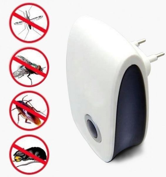 Електронний відлякувач комах та гризунів Electronic Pest Repeller, від мережі 52152/99 фото