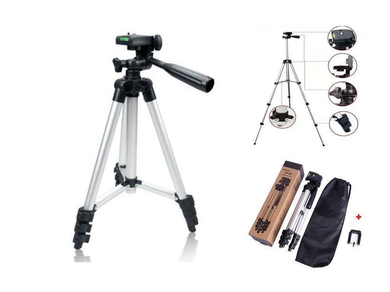 Штатив для камеры Tripod TF-3110 Трипод &ndash; стойка телескопическая с держателем смартфона 63044/00 фото