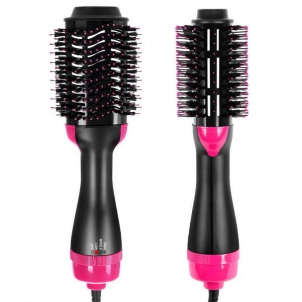 Фен - щітка для волосся One Step Hair Dryer and Styler Стайлер з обертанням для укладання волосся 3 в 1 50064/00 фото