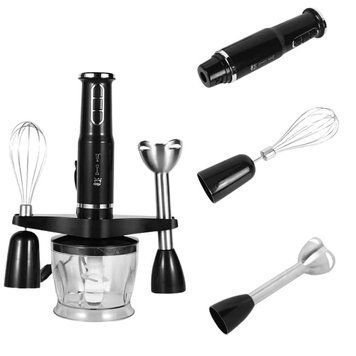 Блендер Hoffmans 5in1 1000W HM-8029 &bull; Багатофункціональний кухонний подрібнювач 55771/19 фото