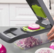 Ручна овочерізка &ndash; мультислайсер VEGGIE SLICER для подрібнення овочів та фруктів 52798/00 фото 3