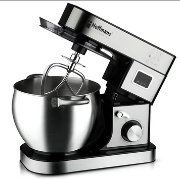 Міксер-тестоміс Hoffmans HM-8081 1600 Вт &bull; Професійний планетарний кухонний міксер з чашею 12 л для тіста та випічки 55726/19 фото