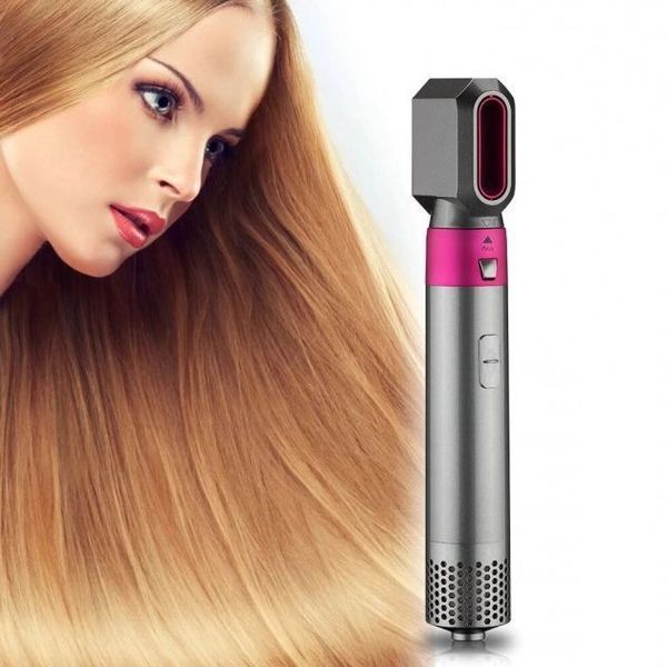 Повітряний мультистайлер Hot Air Styler 5 в 1 для різних типів волосся з насадками для сушіння, випрямлення, надання об'єму, укладання волосся в локони 51881/5 фото
