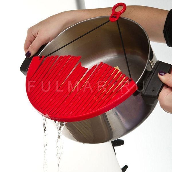 Універсальний друшлаг - накладка для зливу води BETTER STRAINER Друшляк | сито | ситечко 79086/51 фото