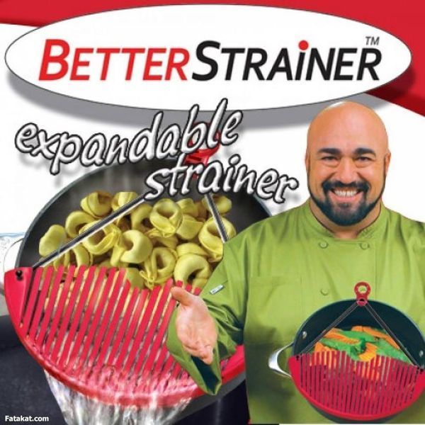 Універсальний друшлаг - накладка для зливу води BETTER STRAINER Друшляк | сито | ситечко 79086/51 фото