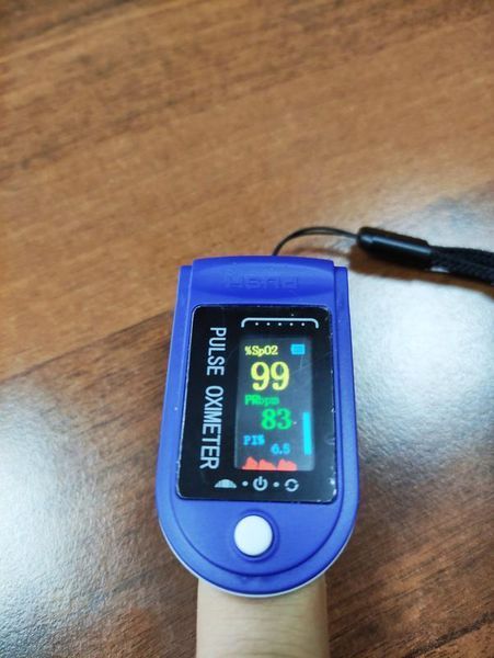 Пульсоксиметр Pulse Oximeter LK-87 на палець &middot; Вимірювання рівня кисню в крові &middot; Пульсометр оксиметр електронний 79838/51 фото