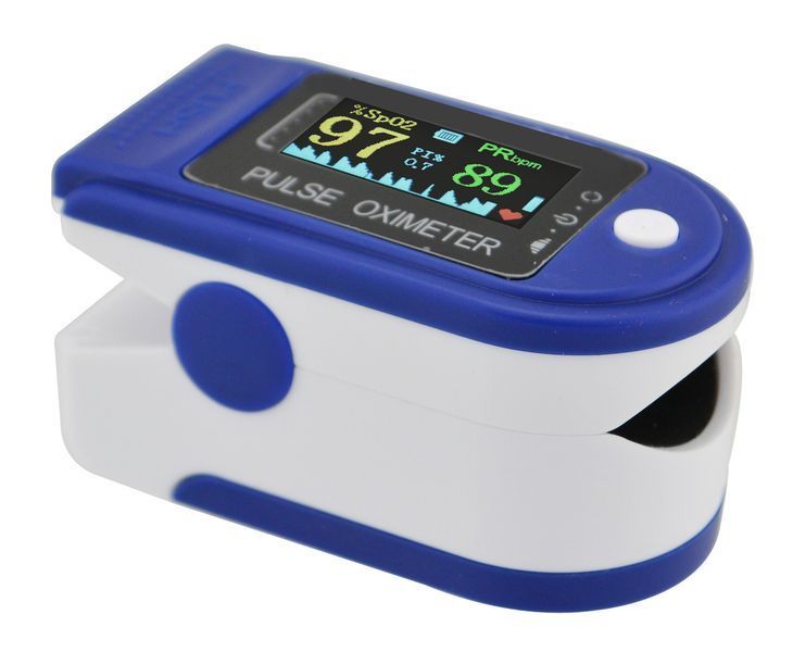 Пульсоксиметр Pulse Oximeter LK-87 на палець &middot; Вимірювання рівня кисню в крові &middot; Пульсометр оксиметр електронний 79838/51 фото