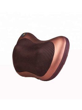 Роликова масажна подушка Massage Pillow Масажер для спини та шиї та інфрачервоним прогріванням 52564/10 фото
