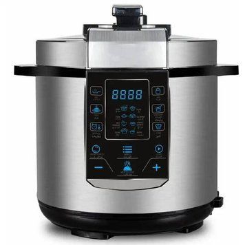 Мультиварка Hoffmans HM-718 1000 Вт 6 л &bull; Електрична мультиварка з антипригарною чашею та автоматичними програмами для дому 55730/19 фото