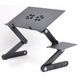 Столик - підставка для ноутбука з активним охолодженням Laptop Table T8 стіл-трансформер + 2 кулери 61010/00 фото 4
