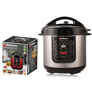 Електрична мультиварка Hoffmans HM-716 1200 Вт 6,5 л &bull; Мультиварка-скороварка з антипригарною чашею та автоматичними програмами приготування 55731/19 фото
