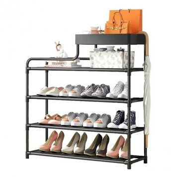 Напольный стеллаж для обуви CLOTHES RACK ∙ Полка - органайзер в прихожую для хранения обуви 52544/5 фото