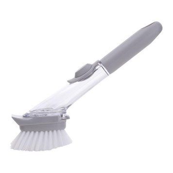 Багатофункціональна щітка Decontamination Wok Brush для миття та чищення з дозатором 79098/19 фото