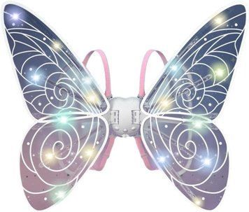 Крила феї Shadow Angel LED підсвічування та рухомий механізм ∙ Світлові LED-крила Shadow для створення чарівного образу феї 56872/55 фото