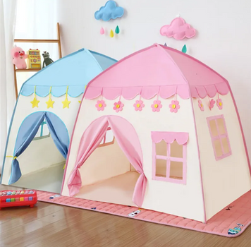 Дитячий ігровий намет Tipi Baby Tent &middot; Складаний будиночок - намет для дитини &middot; Рожевий / Синій 54051/9 фото