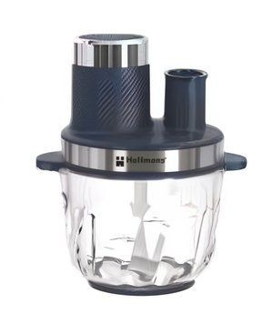 Електричний подрібнювач Hoffmans HM-8849 10in1 3.8L 1800W &bull; Універсальний чопер з металевою та скляною чашею 55955/19 фото