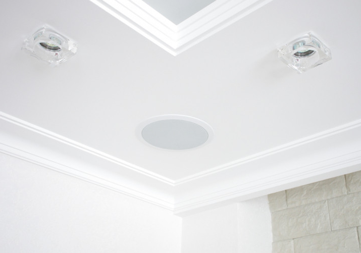 Стельова акустична система для врізного монтажу UKC CS 8500 Стельові колонки &ndash; динаміки, що вбудовуються ∙ Діаметр 8,5&rsquo;&rsquo; 51858/00 фото