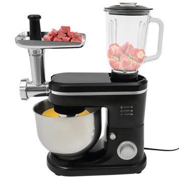 Кухонний комбайн Hoffmans 3в1 1600W HM-8085 &bull; Універсальний кухонний комбайн 3в1 з високою потужністю 55710/19 фото
