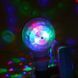 Диско - лампа з патроном, що обертається Led lamp RGB Диско куля 79001/59 фото 7