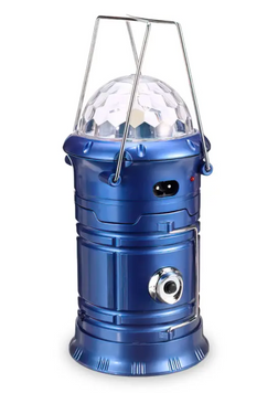 Фонарь уличный SX-6888T Multifunction Stage Flame Lamp для кемпинга D-1977 ∙ Многофункциональный кемпинговый фонарь SX-6888T с диско-эффектом 56826/55 фото