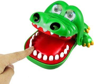 Интерактивная игра для детей Qunxing Крокодил-дантист ∙ Настольная игра Крокодил-дантист игра для детей 56981/9 фото