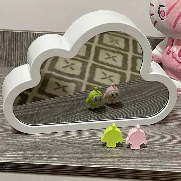 Дзеркальний світильник-нічник &laquo;Хмарка з тюльпанами&raquo; &bull; Нічник DIY з LED підсвічуванням та дзеркалом 56267/12 фото