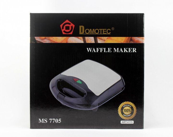 Вафельница Domotec MS 7705 для создания пышных вафель дома 51167/00 фото