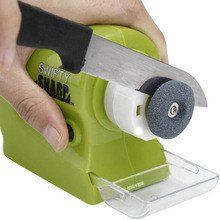 Бездротова універсальна точила для ножів Swifty Sharp Motorized Knife Sharpener Ножеточка Свіфті Шарп 15019/5 фото
