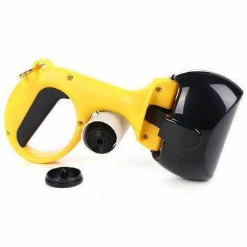 Автоматический совок для уборки за собакой Pooper Scooper Medium 25 x 11 x 9 см &middot; Щипцы для уборки с карабином и мешками в комплекте 52566/40 фото
