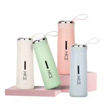 Бутылка для воды 400 мл Nice Bottle &bull; Стильная и практичная вакуумная бутылка 55905/00 фото