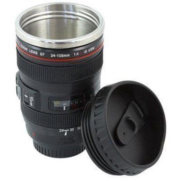 Чашка - объектив CANON Термочашка в виде объектива, кружка&nbsp;с крышкой 50250/55 фото
