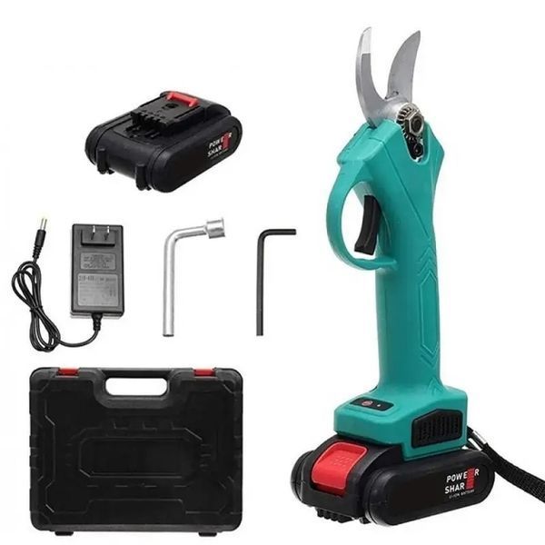 Секатор аккумуляторный DOMOTEC 68V &bull; Аккумуляторный секатор в кейсе 55736/00 фото