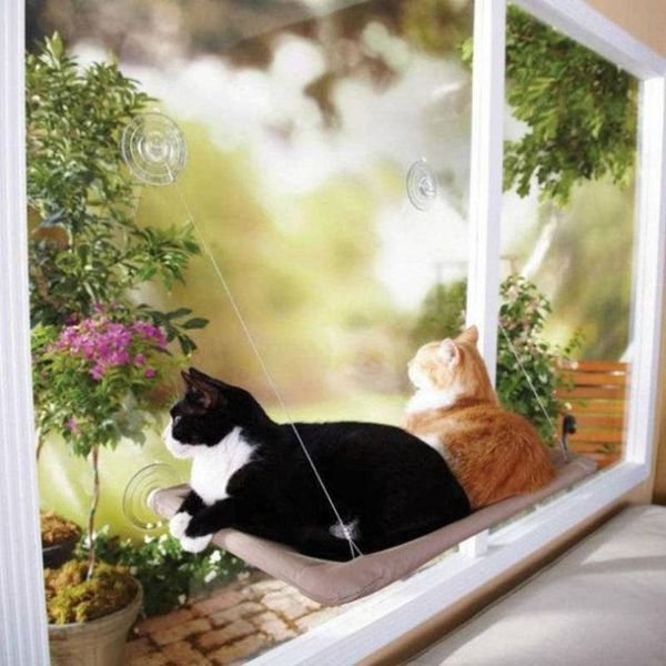 Підвісна лежанка - гамак для котів Window Mounted Cat Bed 52668/34 фото