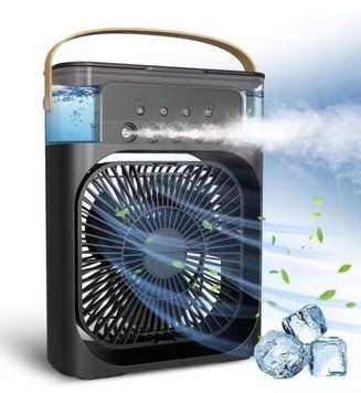 Настольный вентилятор с функцией увлажнителя Air Cooler Fan &middot; Мини вентилятор - кондиционер с отделением для льда 52519/99 фото