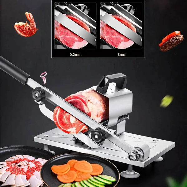 Слайсер для тонкой нарезки мяса LY-619 для дома ∙ Ломтерезка для мясных изделий LY-619 56881/5 фото