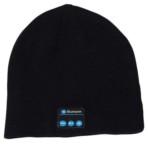 Шапка із вбудованими bluetooth навушниками SPS Hat BT ∙ Портативна колонка-шапка Bluetooth music hat 51633/00 фото