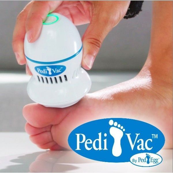 Електрична пемза для ніг Find Back Pedi Vac ∙ Машинка для педикюру для видалення натоптишів 78007/00 фото