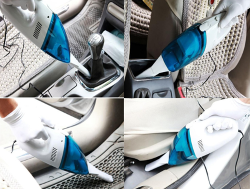 Автомобільний пилосос Vacuum cleaner Hight Автопилосос 12V, 60W 66054/23 фото