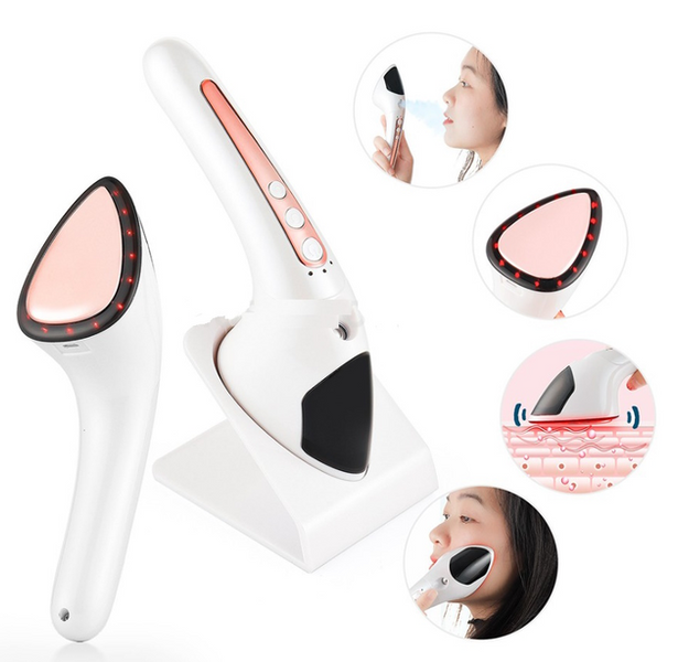 Масажер - зволожувач для обличчя SKIN IRONING XL-2308 з мікрострумами 55220/1 фото