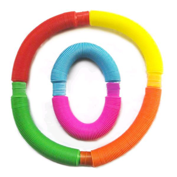 Pop Tube Іграшка - антистрес Поп Туб ∙ Різнокольорові Поп труби pop tubes 52085/40 фото