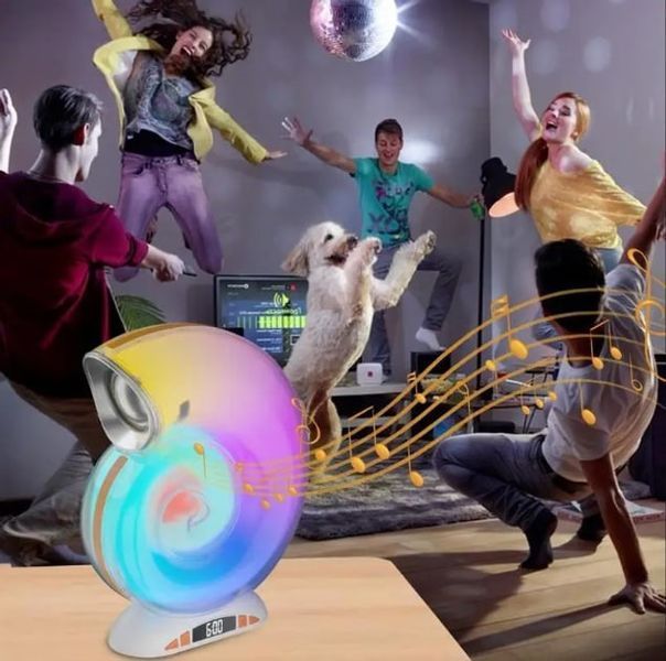 Многофункциональная Bluetooth колонка L-39 &bull; Настольная лампа с RGB-подсветкой и Bluetooth-колонкой 55711/9 фото