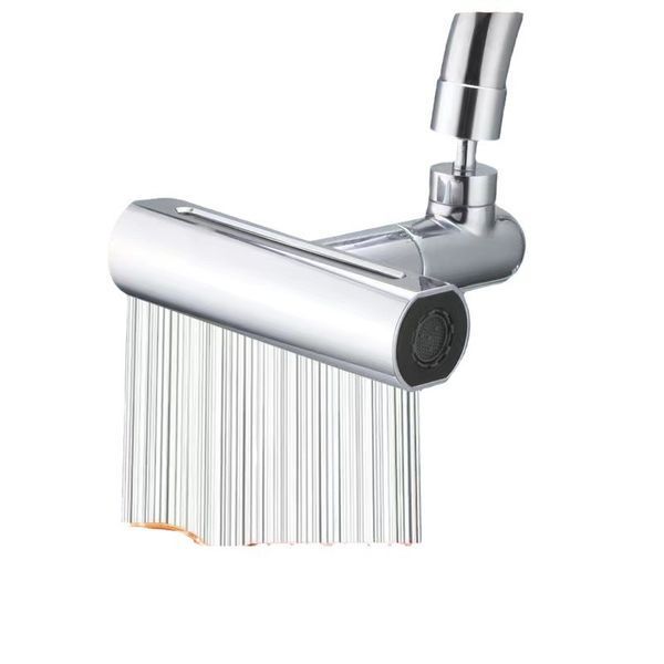 Водосберегательная насадка SHOWER HEAD на кухонный кран с широкой лейкой &ndash; распылителем и вращением 360&deg; &middot; 4 режима струи 54015/99 фото