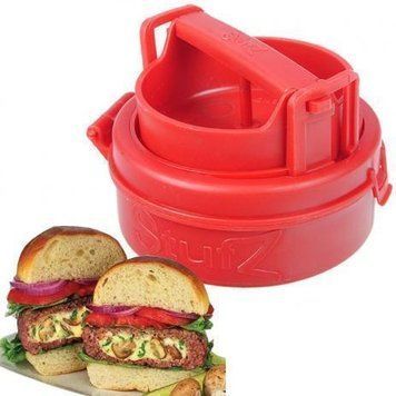 Ручной одинарный пресс для приготовления котлет, гамбургеров Stufz Sliders PR3 79130/9 фото